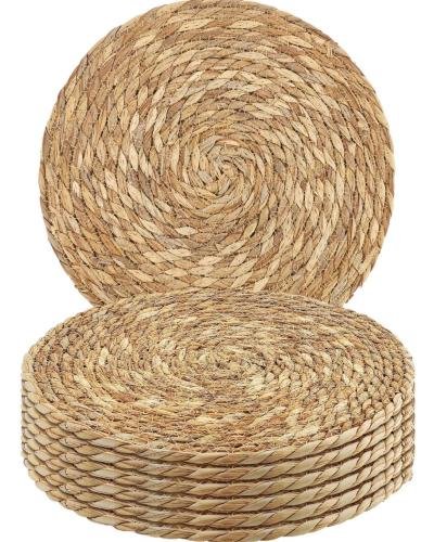 Natural Woven Braided Coaster & Trivet